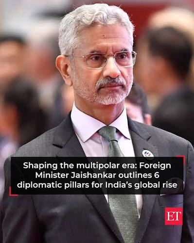 भारतीय विदेशमंत्री जयशंकर द्वारा बताई गई भारत की विदेश नीति की छह प्राथमिकताएं क्या हैं?